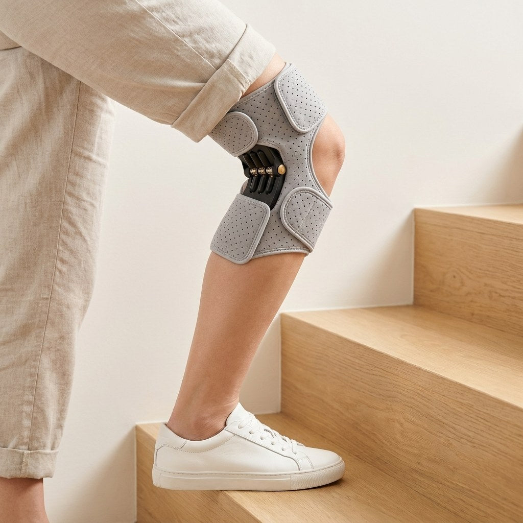 Knee Support Walking Aid for Seniors – Lightweight, Fits Either Leg